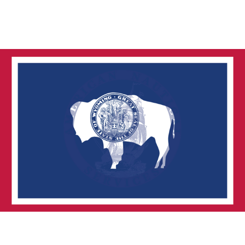Wyoming State Flag Amnautical Wyoming state flag amnautical