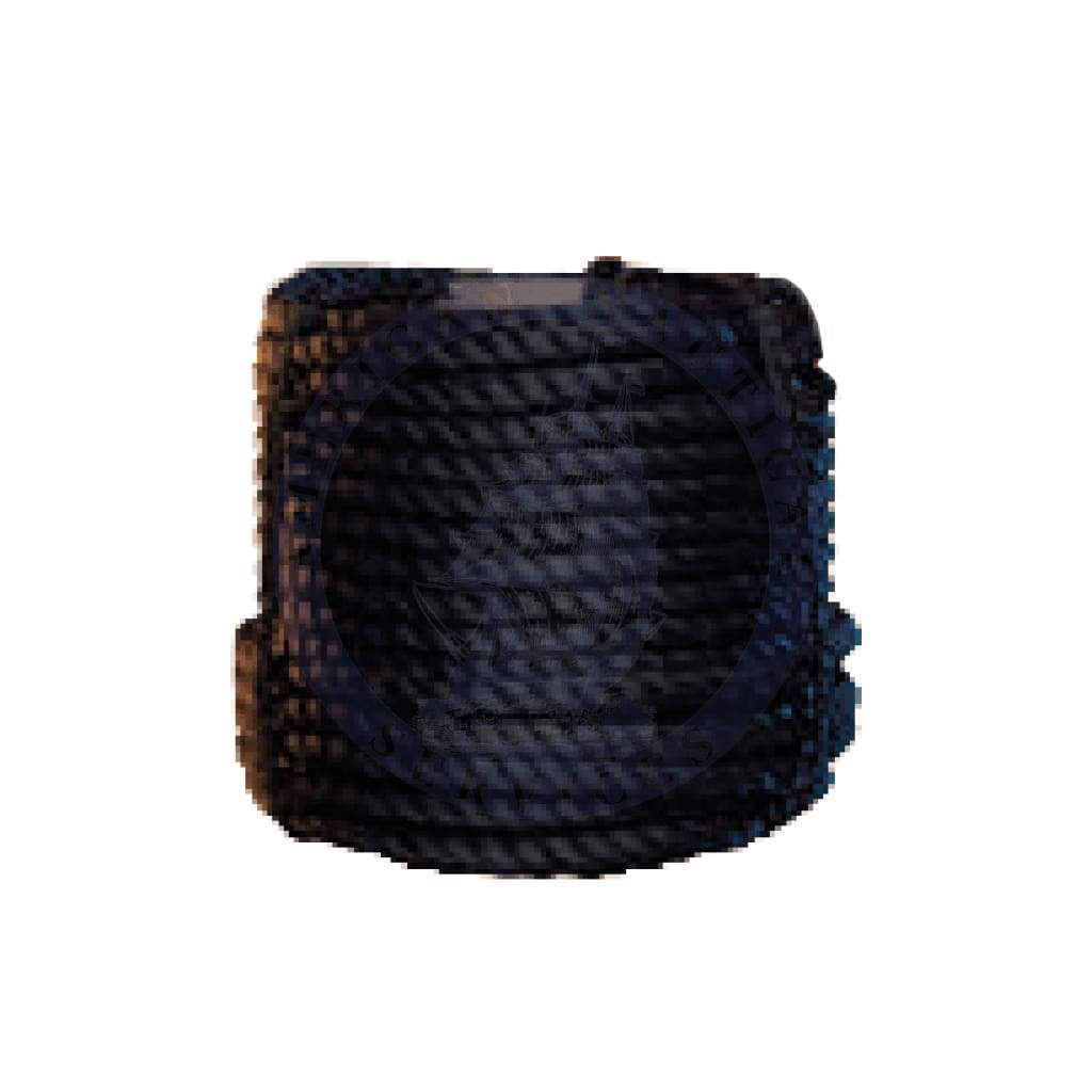 100 Foot Black Poly Rope Painter Line - Amnautical