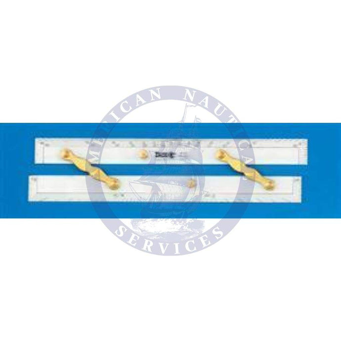 15" Brass Arms Parallel Rule (Weems & Plath 142)