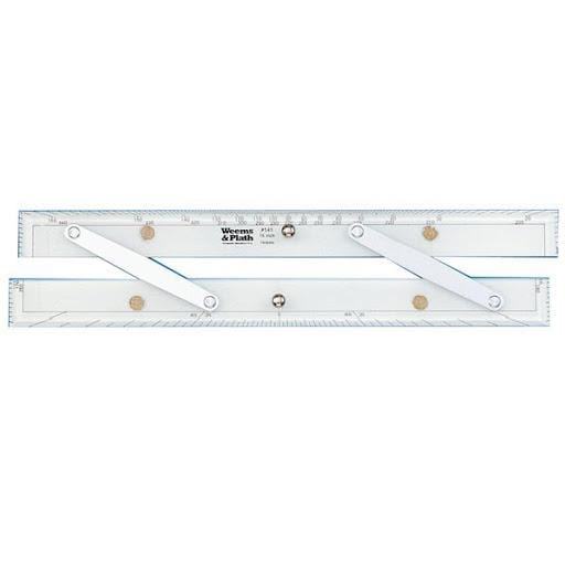Règle Parallèle Maritime En Acrylique – Transparente, Longueur 45 Cm, Pour Cartes De Navigation | Outil De Traçage Pour Bateaux, Voiliers - 2