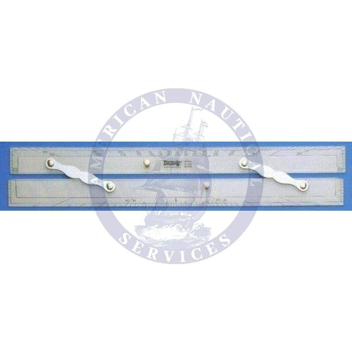 18" Parallel Ruler Chrome Arm (Weems & Plath 143)