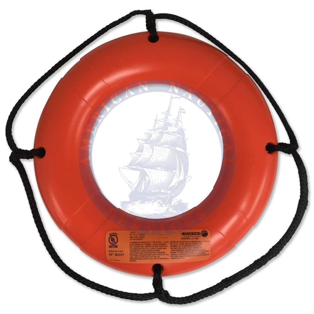20″ Lifering Orange USCG Type IV