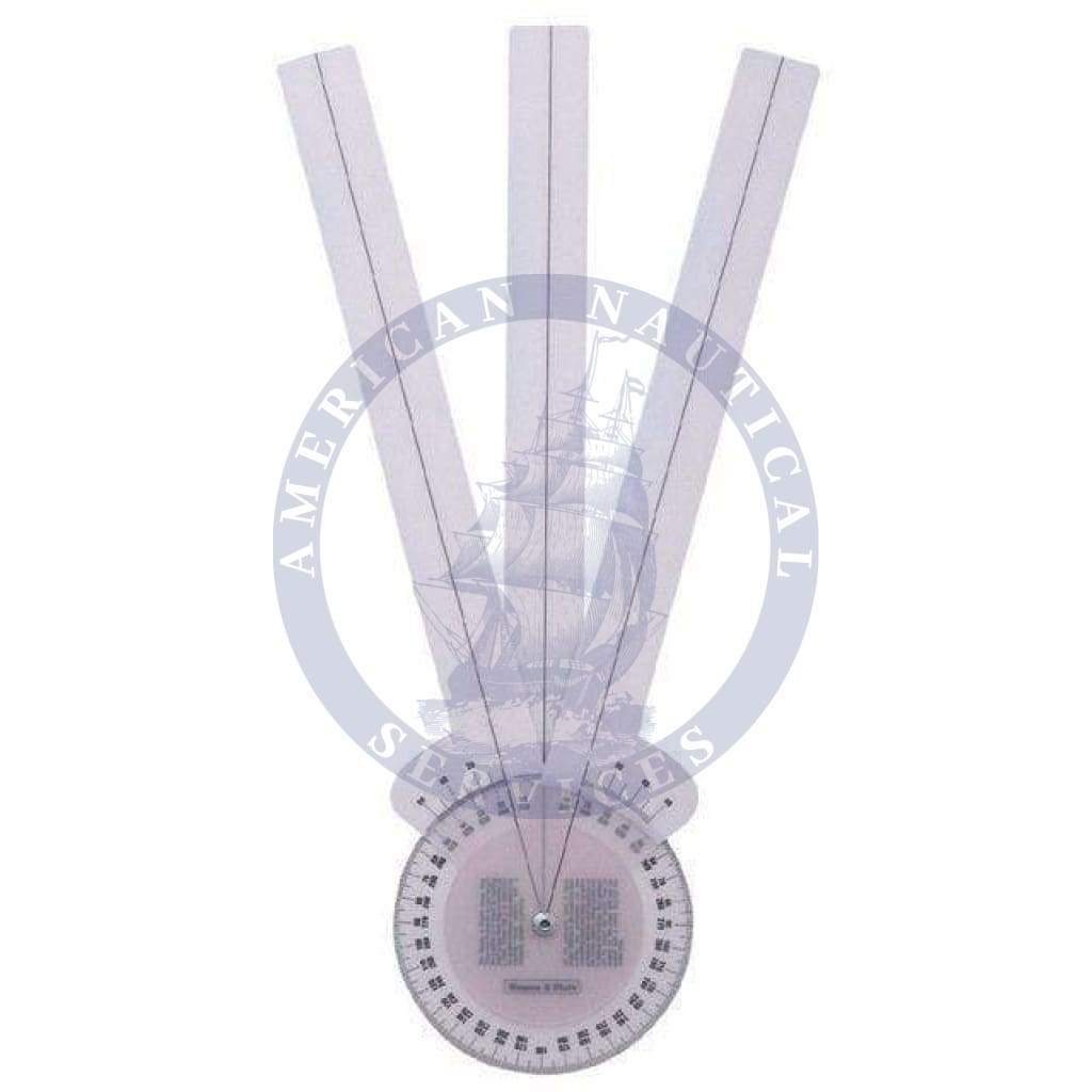 3-Arm Protractor (Weems & Plath 116)