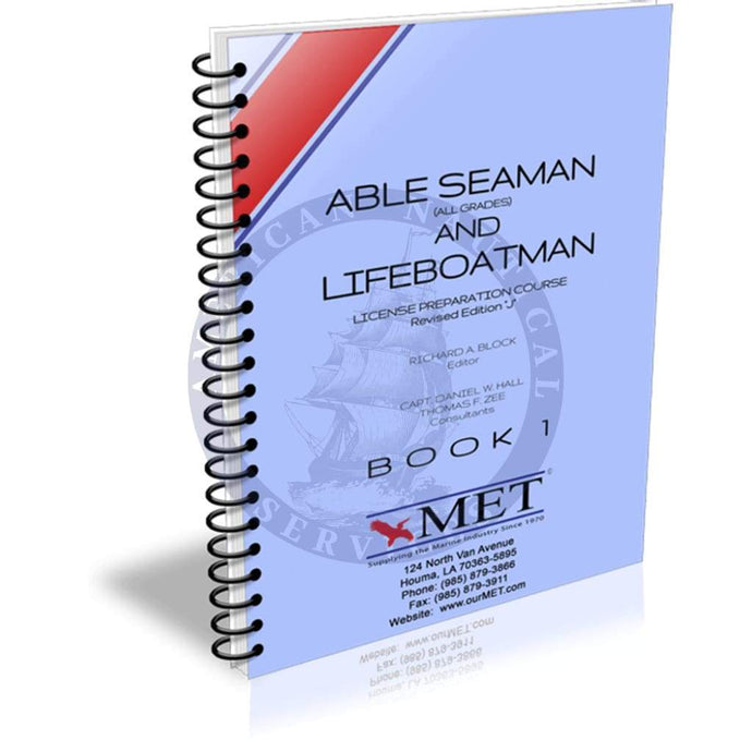 Able Seaman & Lifeboatman, Book 1 Ed. "K" (BK-105-01)