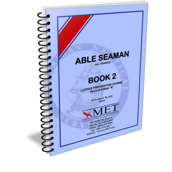 Able Seaman & Lifeboatman, Book 2 Ed. "K" (BK-105-02)