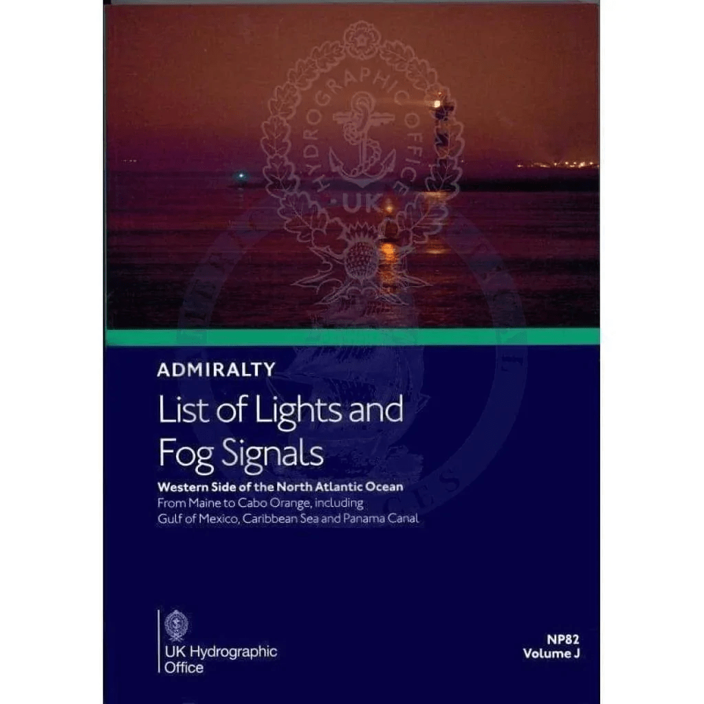 Admiralty List of Lights & Fog Signals (ALL) Vol. J: Western Side of North Atlantic Ocean (NP82)
