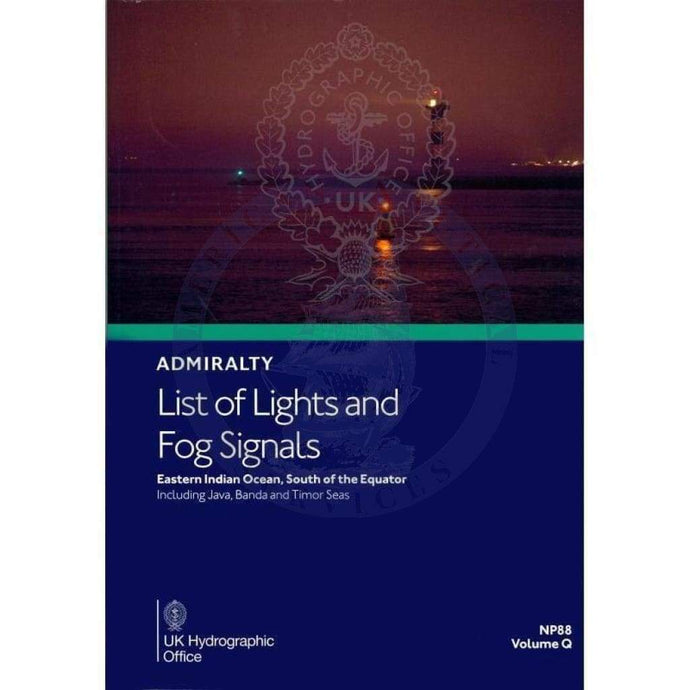 Admiralty List of Lights & Fog Signals (ALL) Vol. Q: Eastern Indian Ocean South of the Equator (NP88), 3rd Edition, 2023