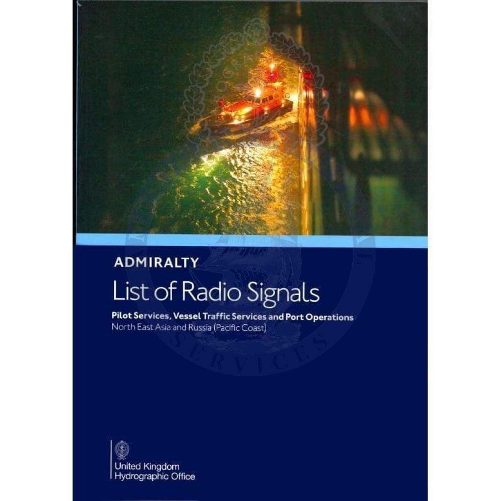 Admiralty List of Radio Signals ALRS Vol. 6, Part 6 - North East Asia & Russia Pacific Coast NP286-6