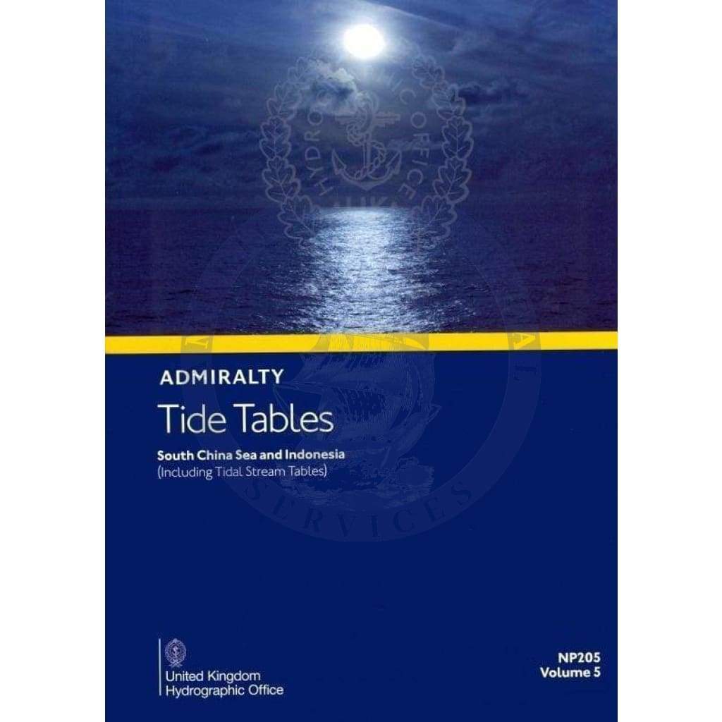Admiralty Tide Tables (ATT) Volume 5, South China Sea and Indonesia (including Tidal Stream Tables) (NP205), 2021 Edition