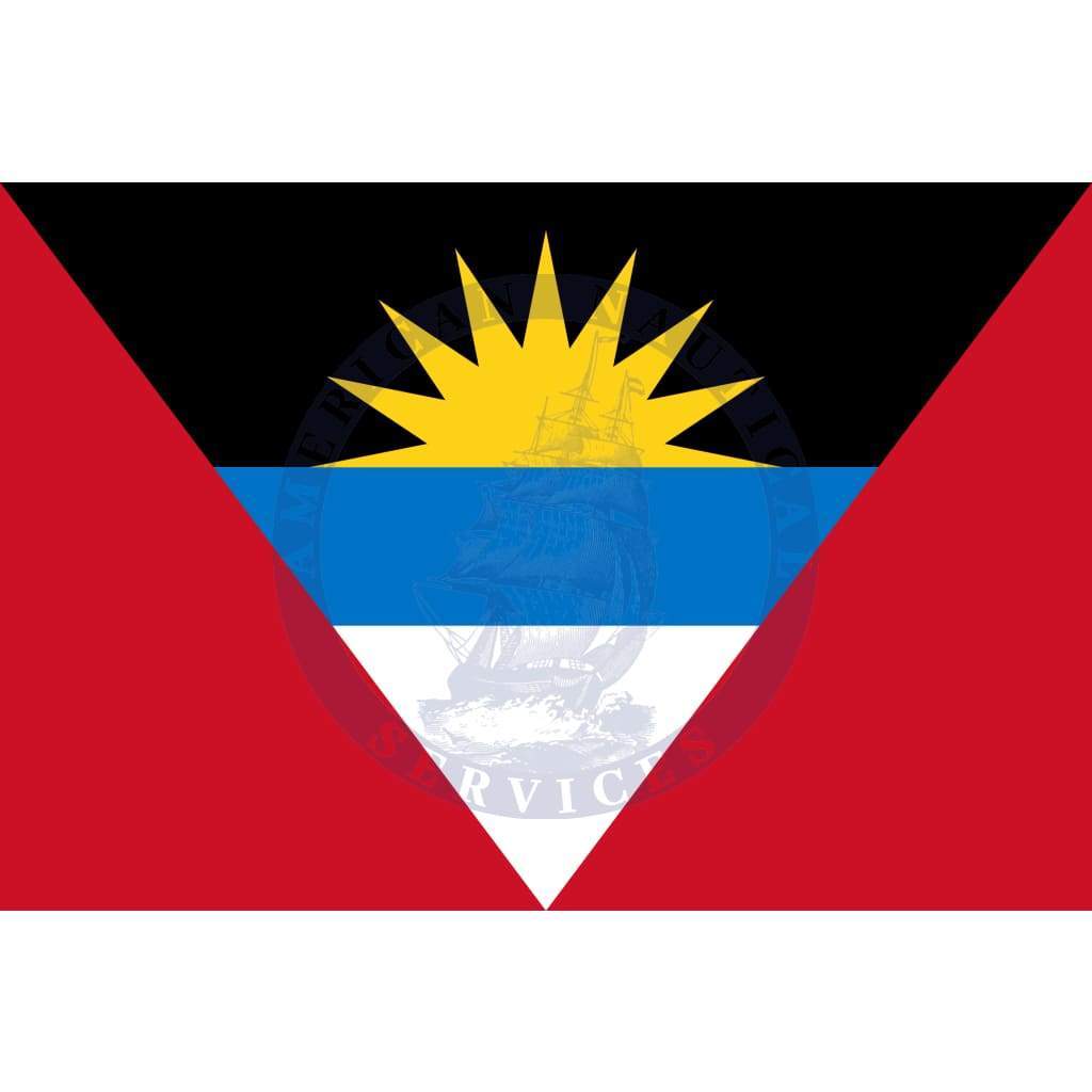 Antigua and Barbuda Country Flag