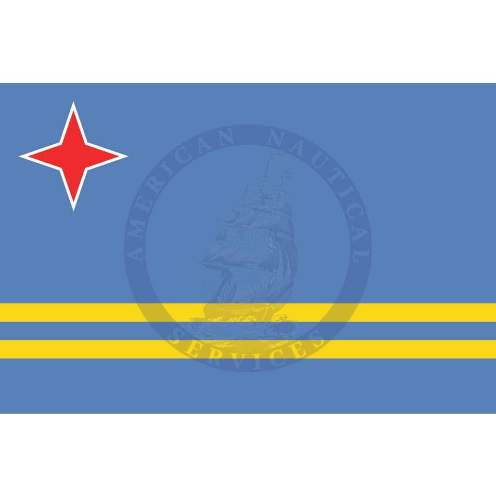 Aruba Country Flag