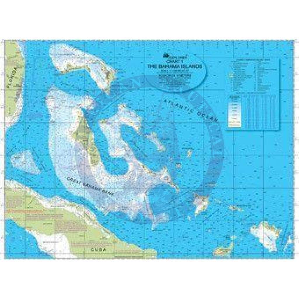 Explore Bahamas Overview Chart 2019 - Amnautical