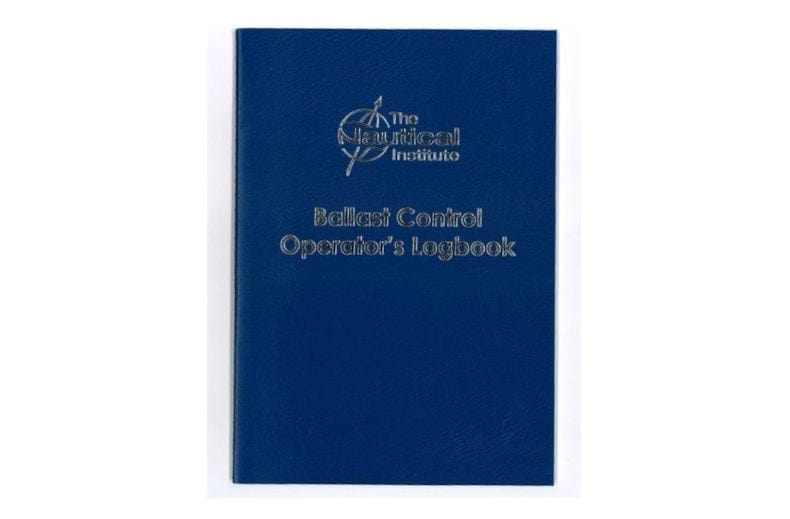 Ballast Control Operator's Logbook, 2020 Edition