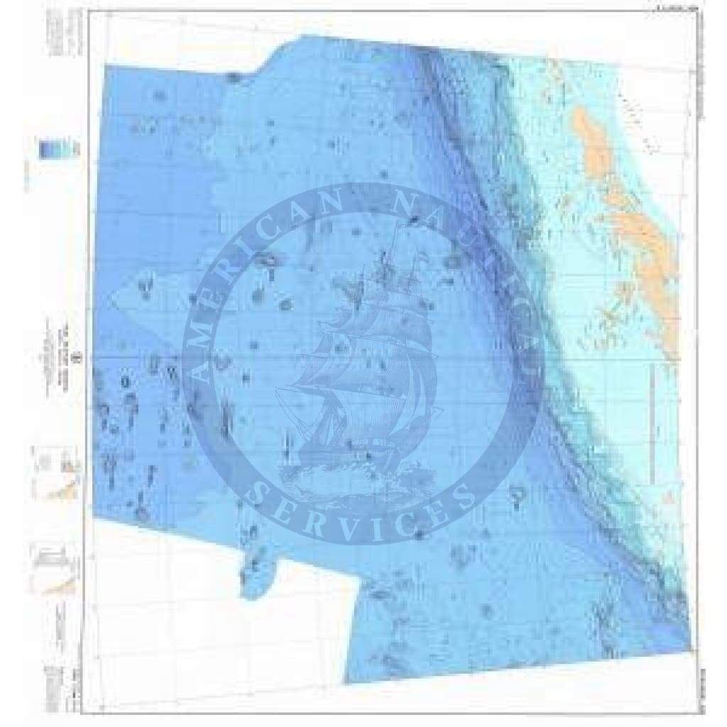 Bathymetric Chart 15248-14BPT1-2: NORTH PACIFIC OCEAN 1 AND 2