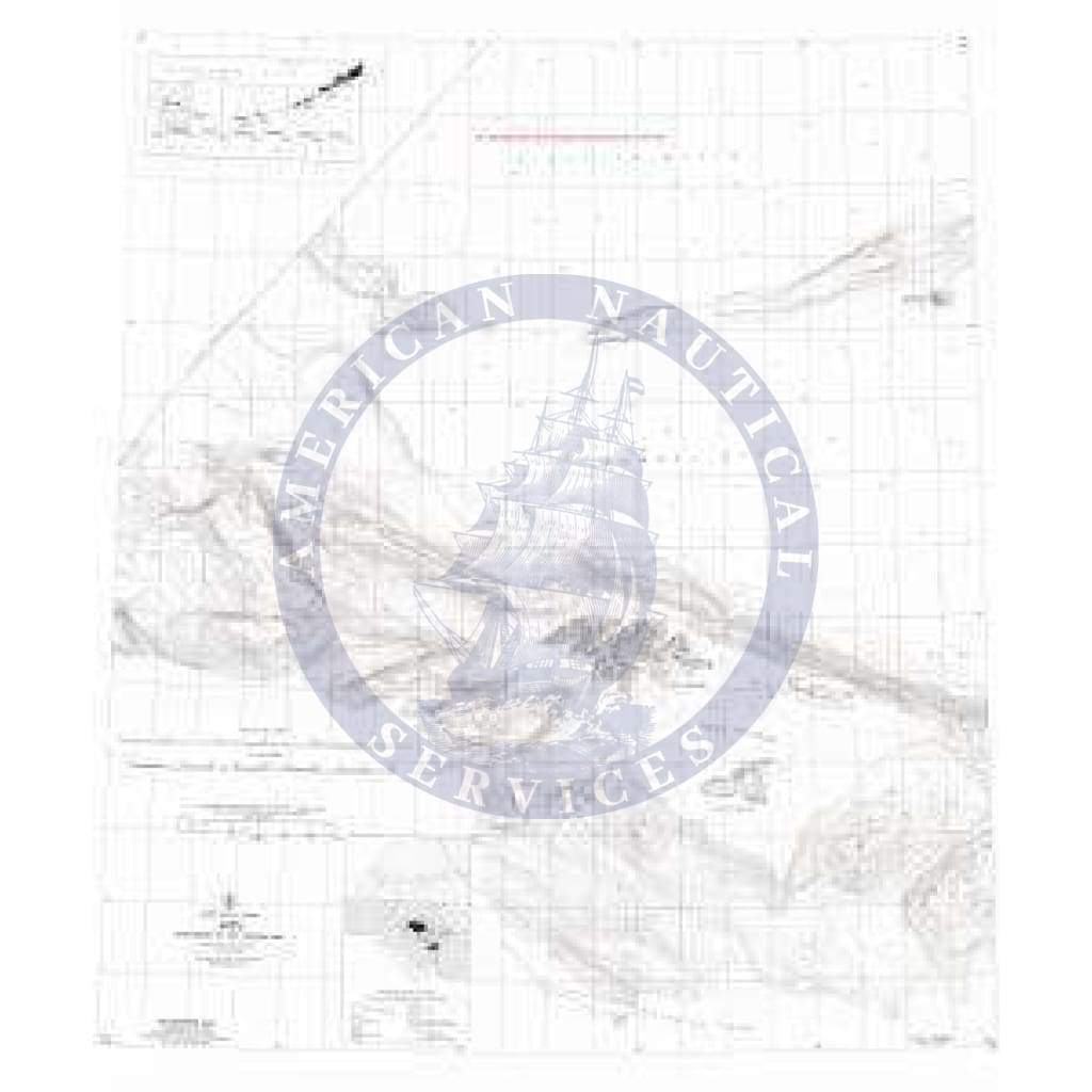 Bathymetric Chart 1910N-2: ATTU(PRINTED BLACK AND WHITE)