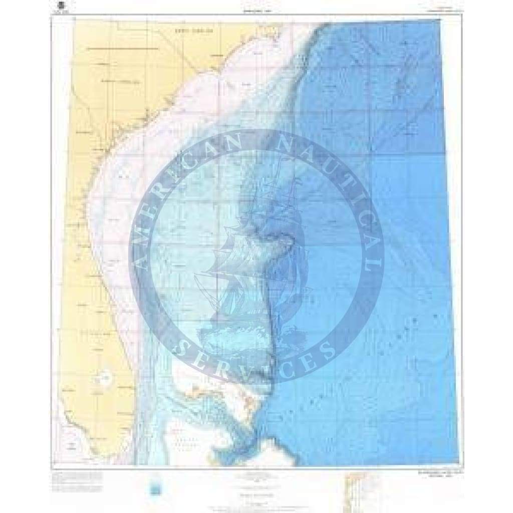 Bathymetric Chart BR-3PT1-2: SOUTHEASTERN UNITED STATES- 1 And 2