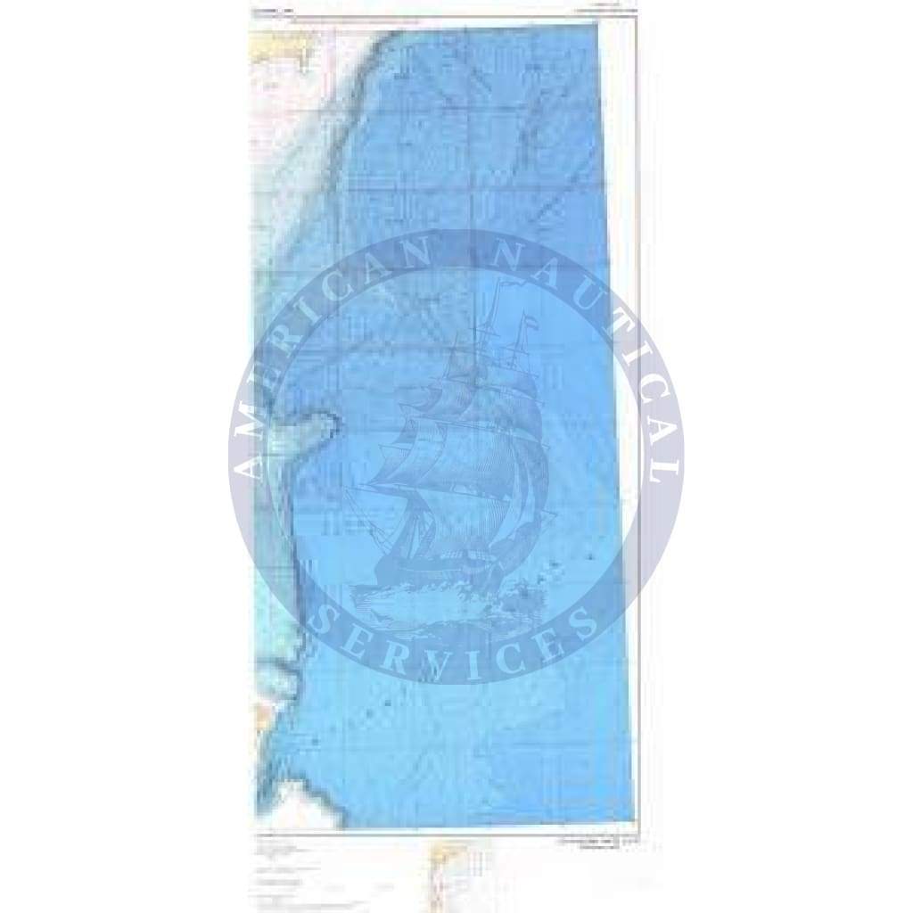 Bathymetric Chart BR-3PT2: SOUTHEASTERN UNITED STATES-2