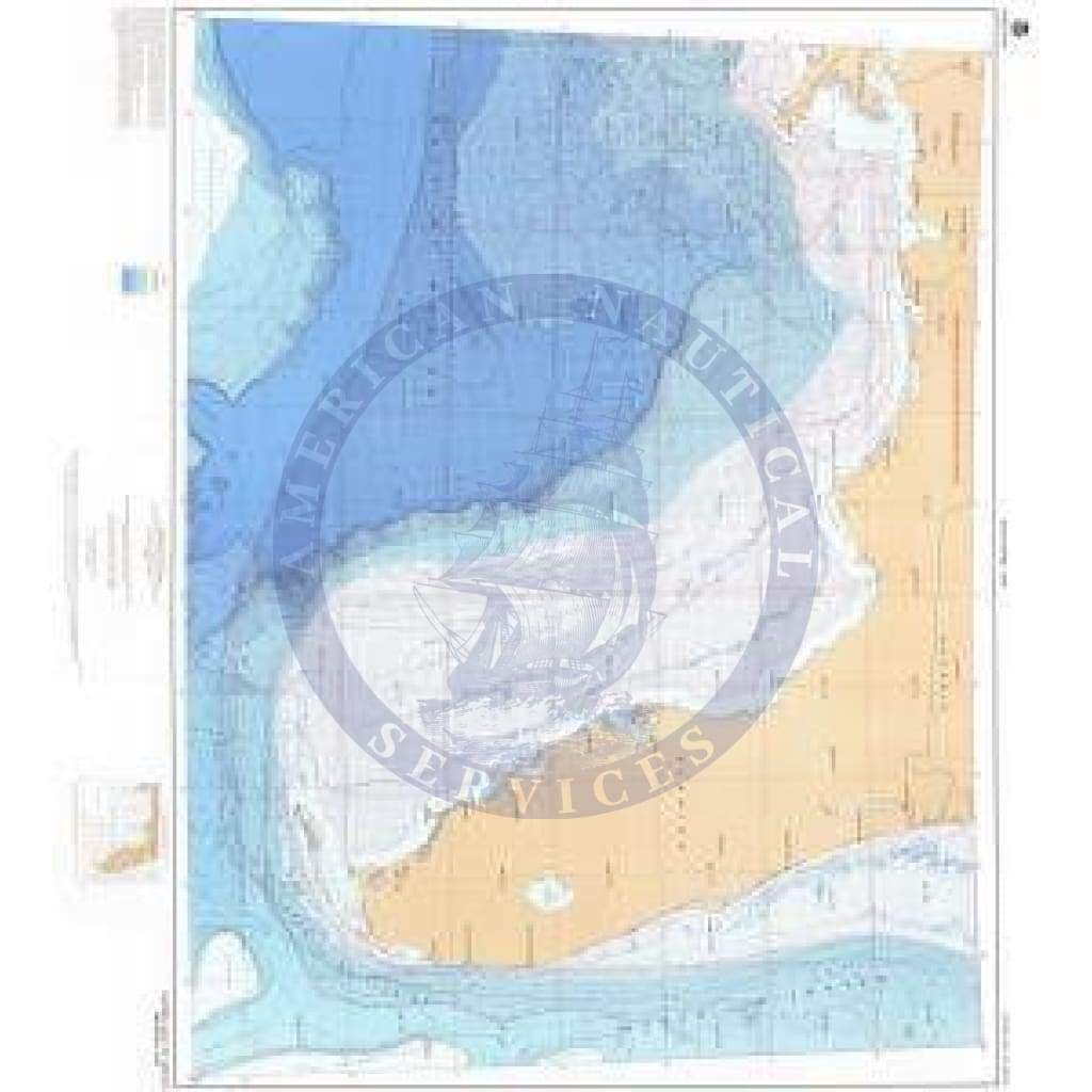 Bathymetric Chart BR-6PT1-2: EASTERN GULF OF MEXICO 1 AND 2