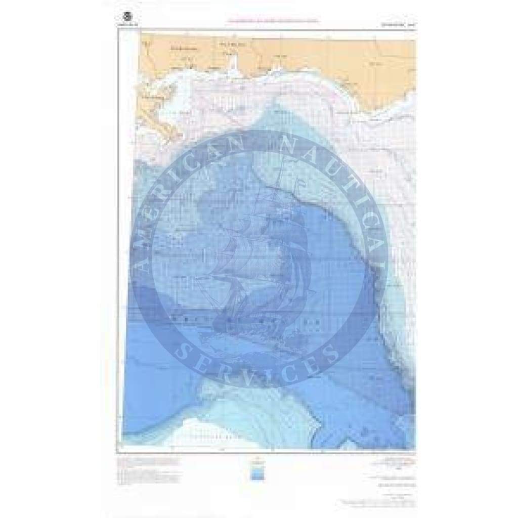 Bathymetric Chart BR-6PT1: EASTERN GULF OF MEXICO-1