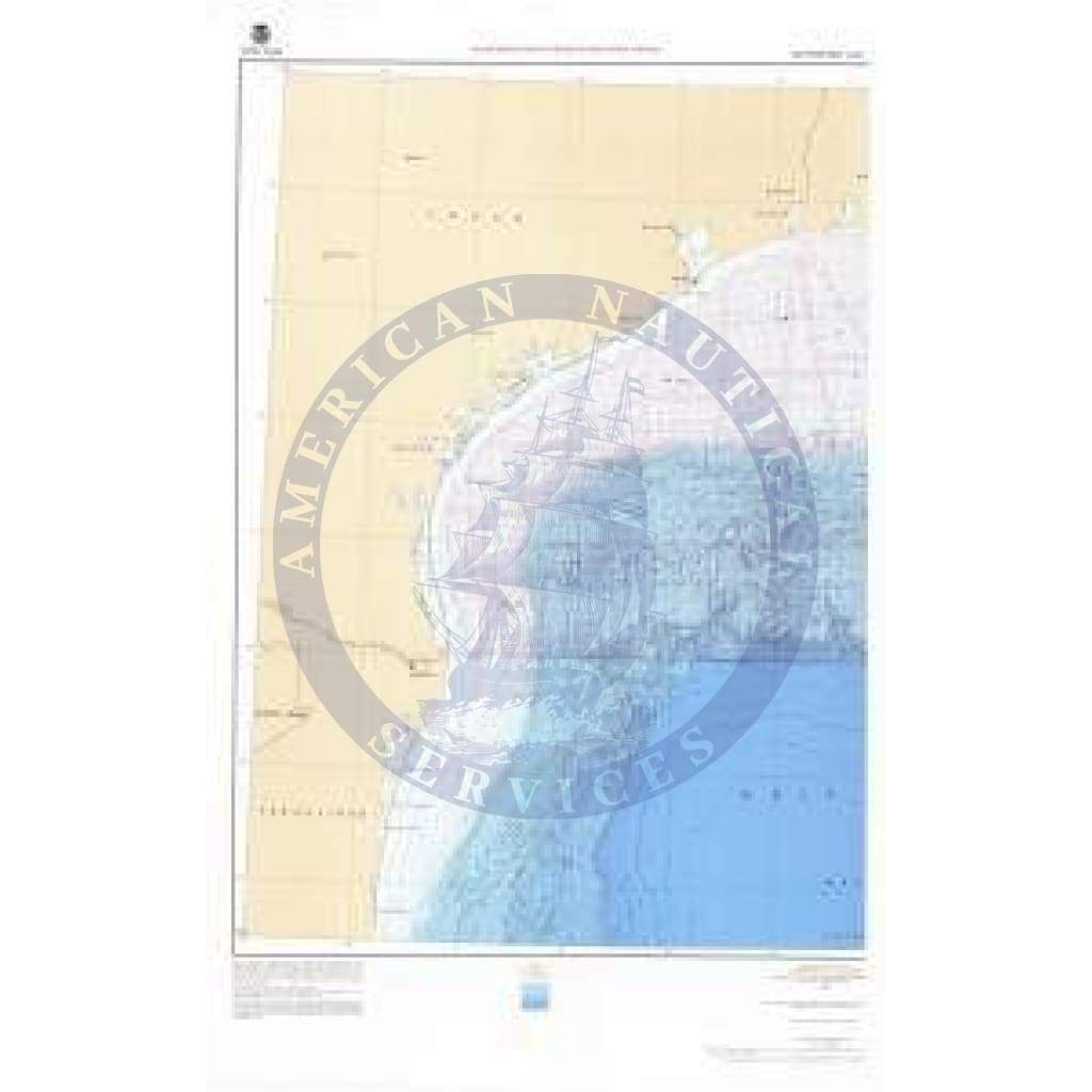 Bathymetric Chart BR-7PT1: WESTERN GULF OF MEXICO PT. 1