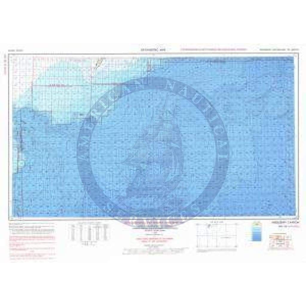 Bathymetric Chart NH-16-10: MISSISSIPPI CANYON