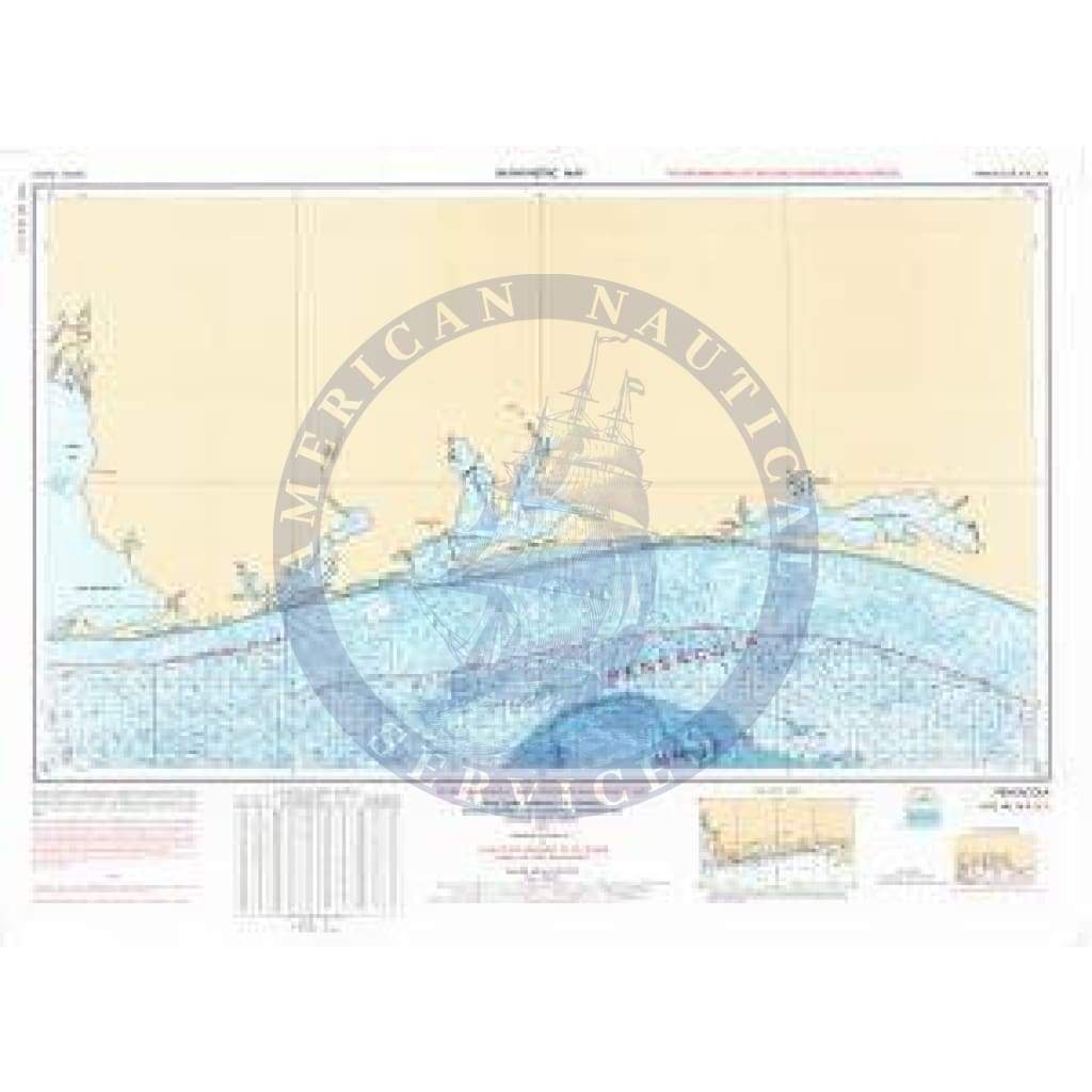 Bathymetric Chart NH-16-5: PENSACOLA