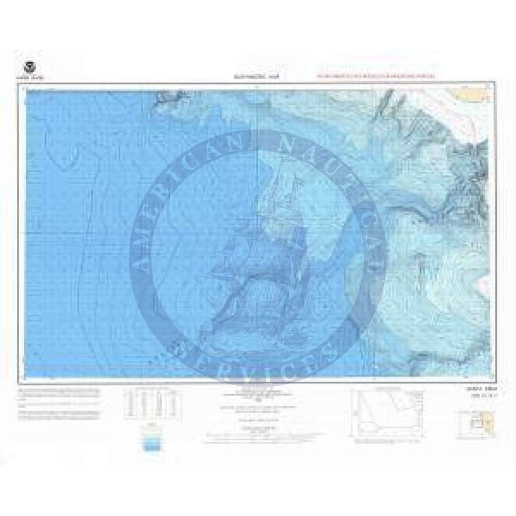 Bathymetric Chart NJ-10-11: SANTA CRUZ