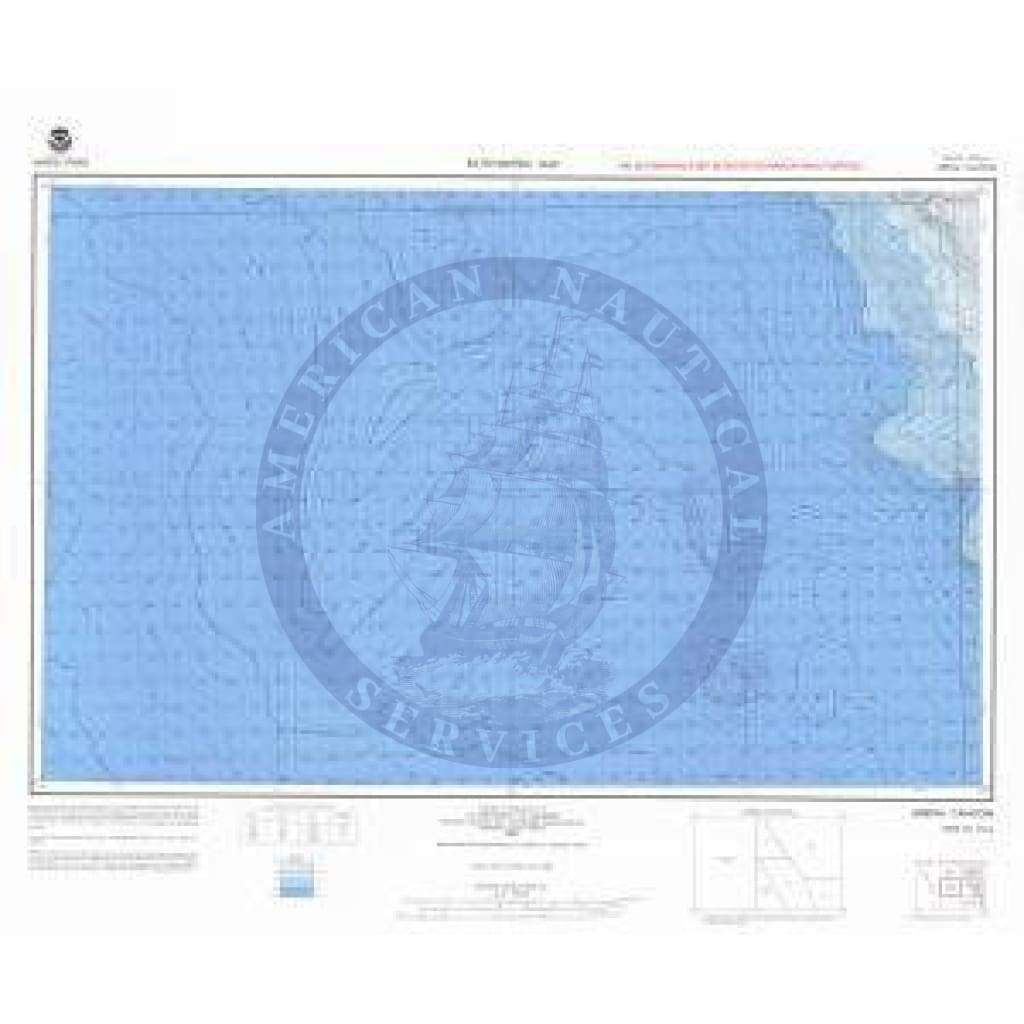 Bathymetric Chart NJ-10-4: ARENA CANYON