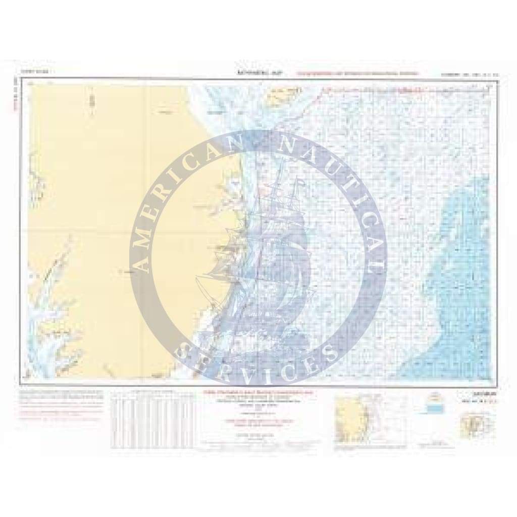 Bathymetric Chart NJ-18-5: SALISBURY