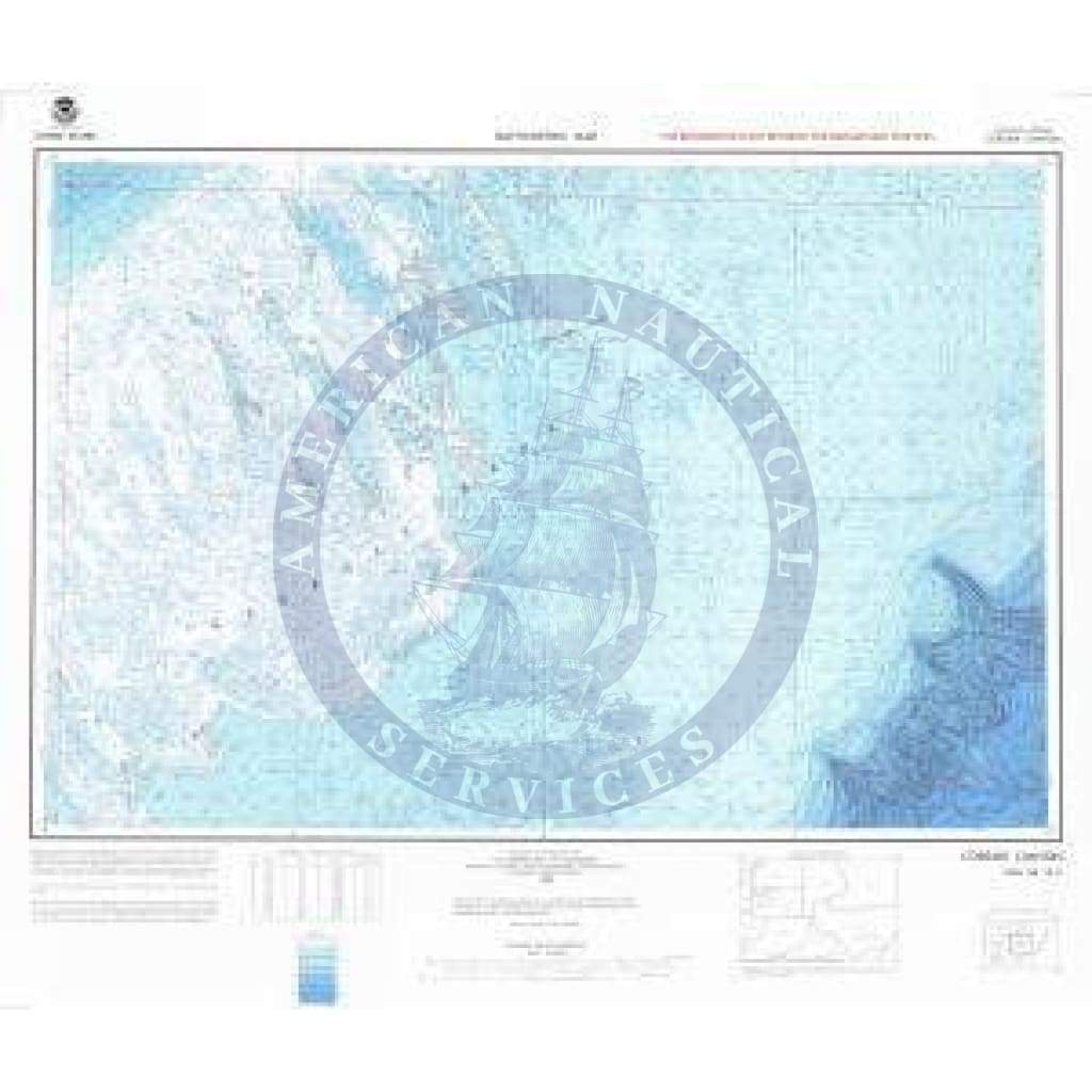 Bathymetric Chart NK-19-9: CORSAIR CANYON