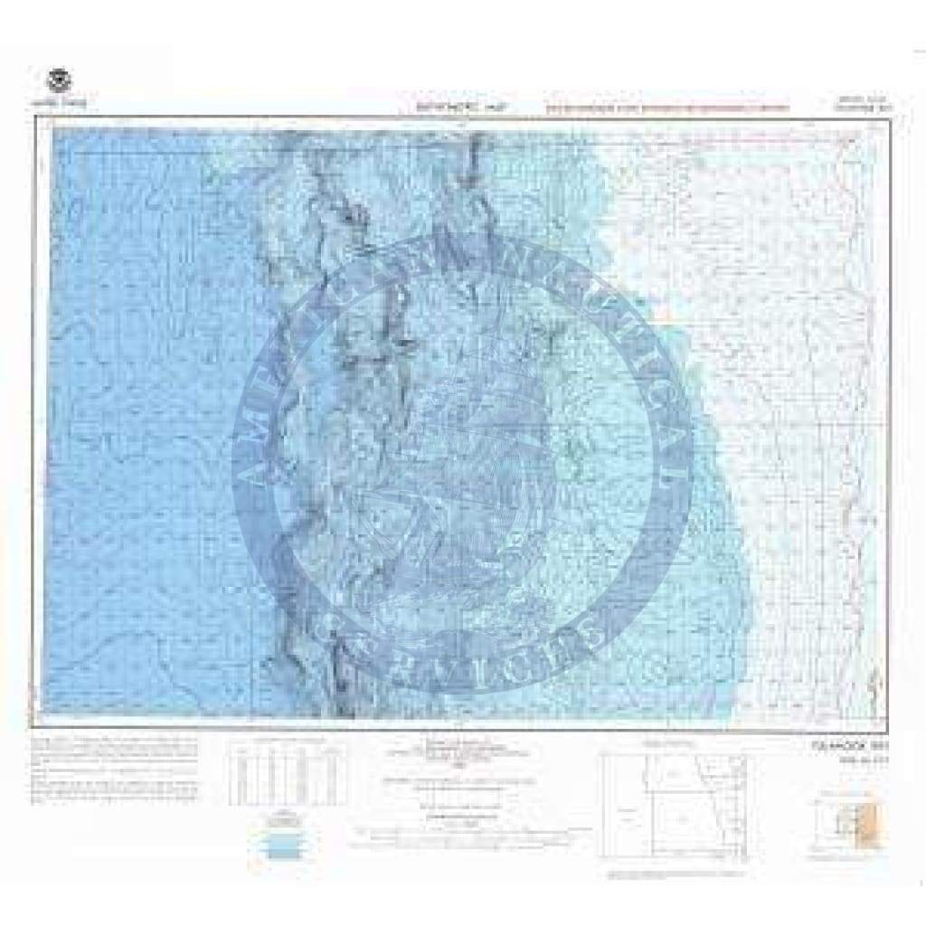 Bathymetric Chart NL-10-7: TILLAMOOK BAY