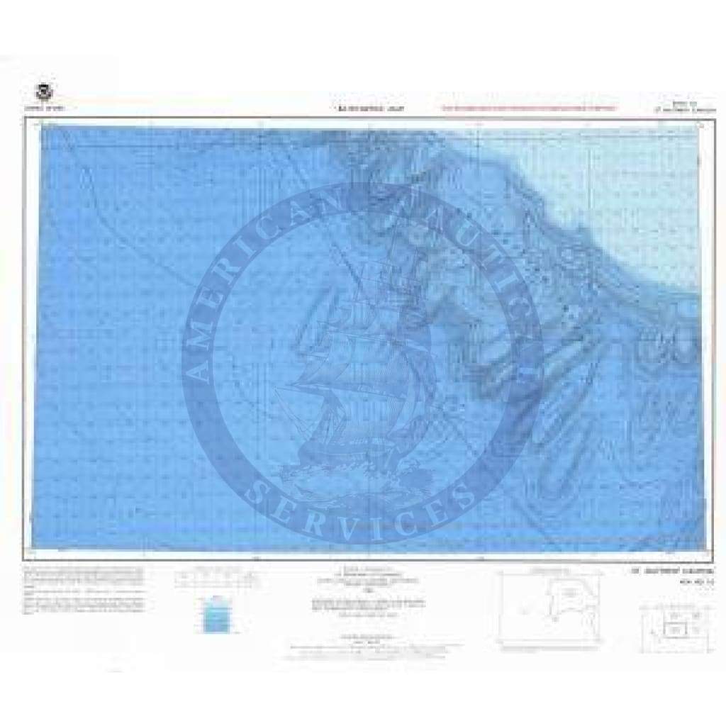 Bathymetric Chart NO-1-3: ST MATTHEW CANYON