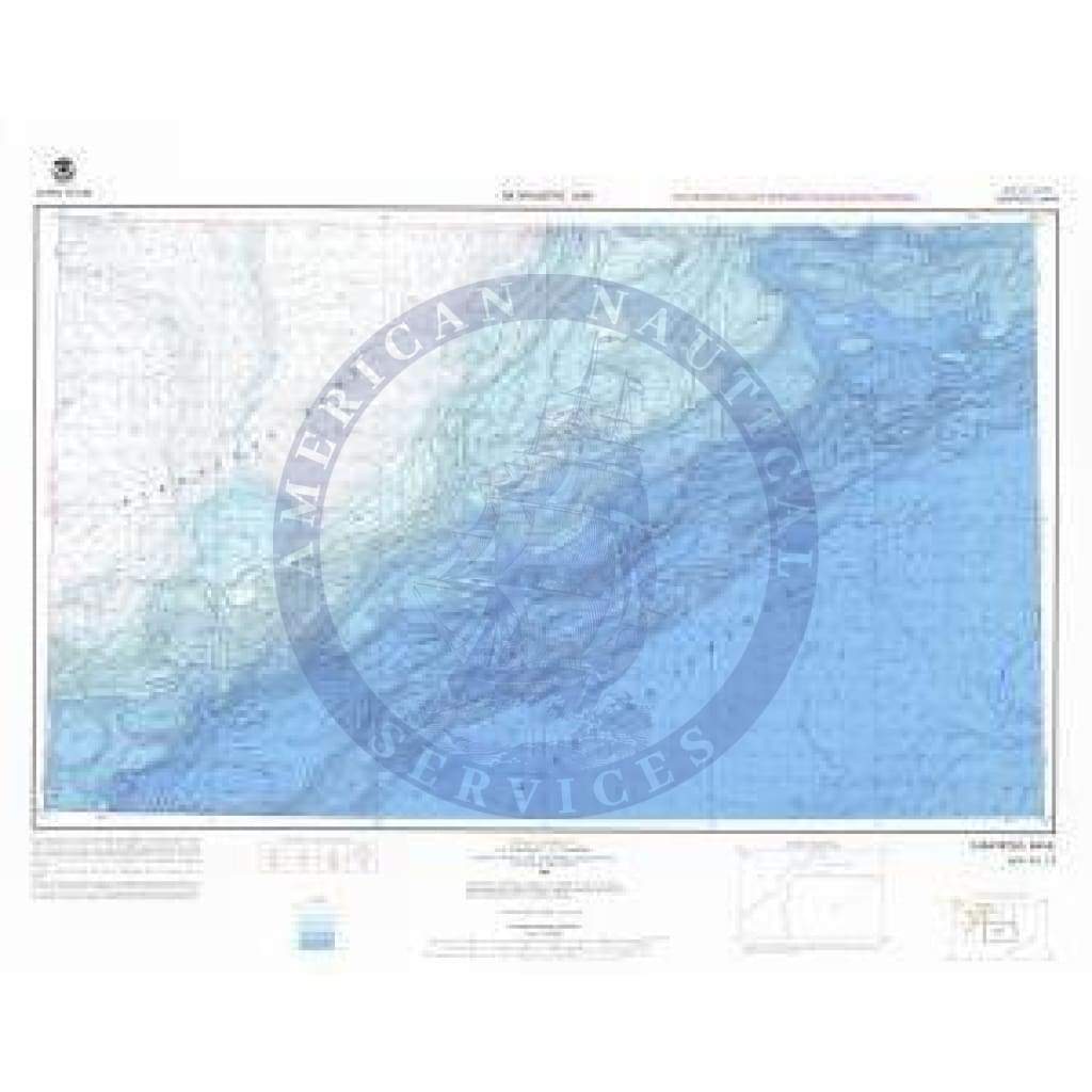 Bathymetric Chart NO-5-8: ALBATROSS BANK