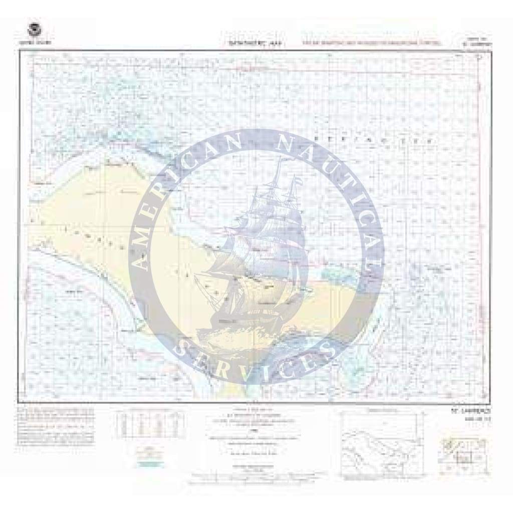 Bathymetric Chart NP-2-2: ST LAWRENCE