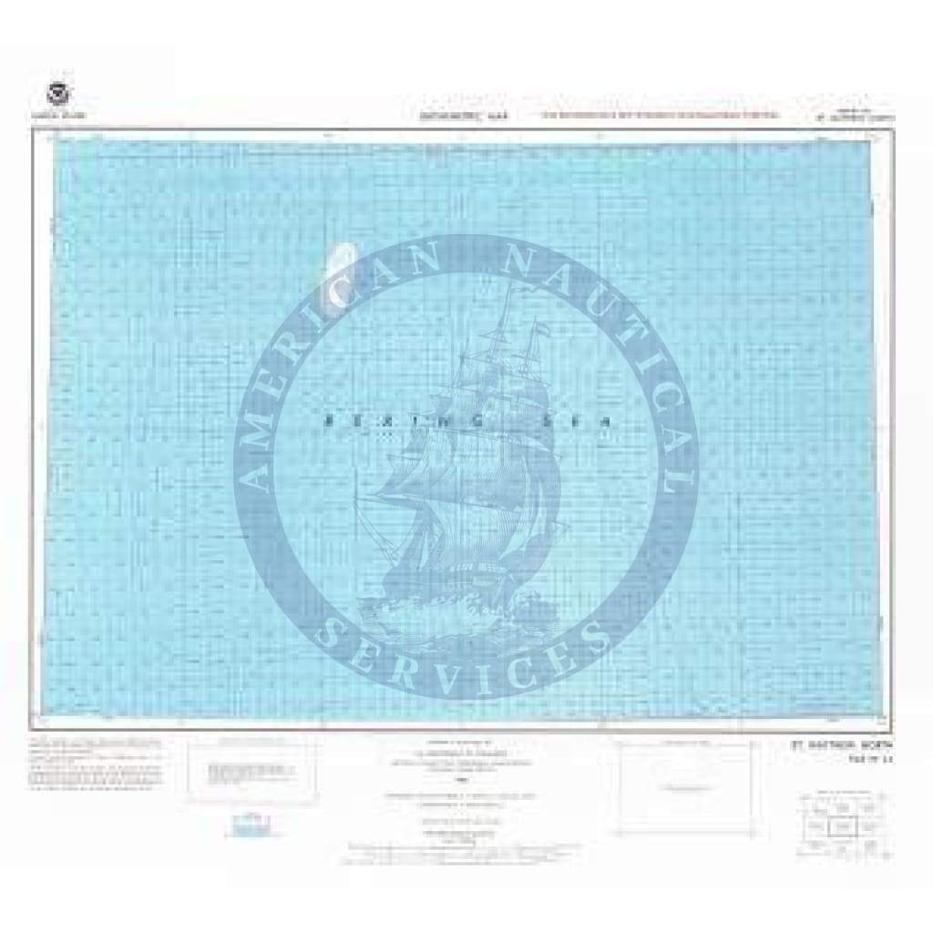 Bathymetric Chart NP-2-5: ST MATTHEW NORTH