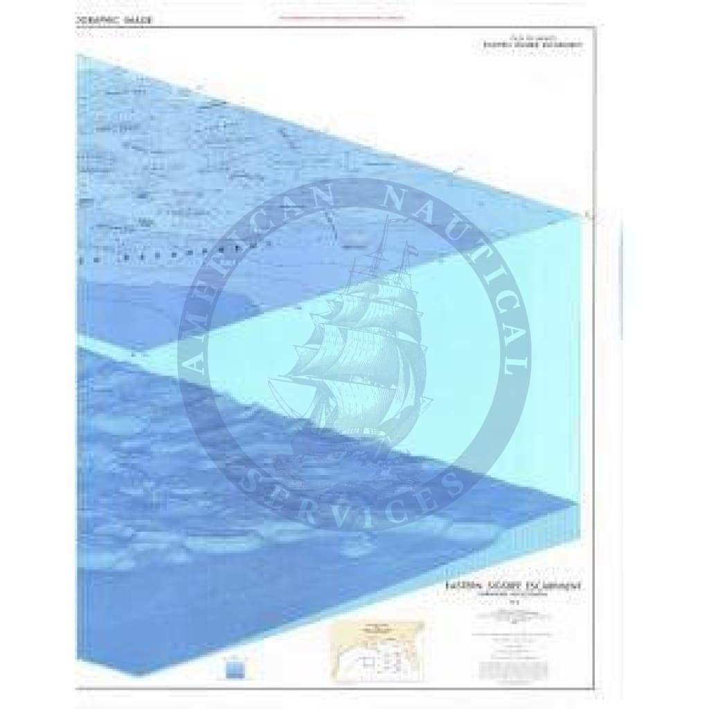 Bathymetric Chart PI-2PT2: EASTERN SIGSBEE ESCARPMENT Pt.2