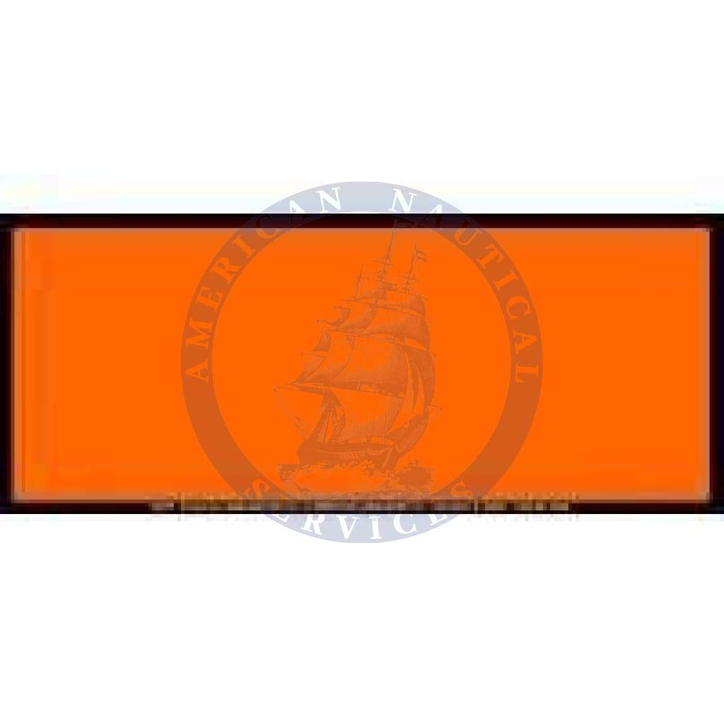 Blank Orange Panel Mark