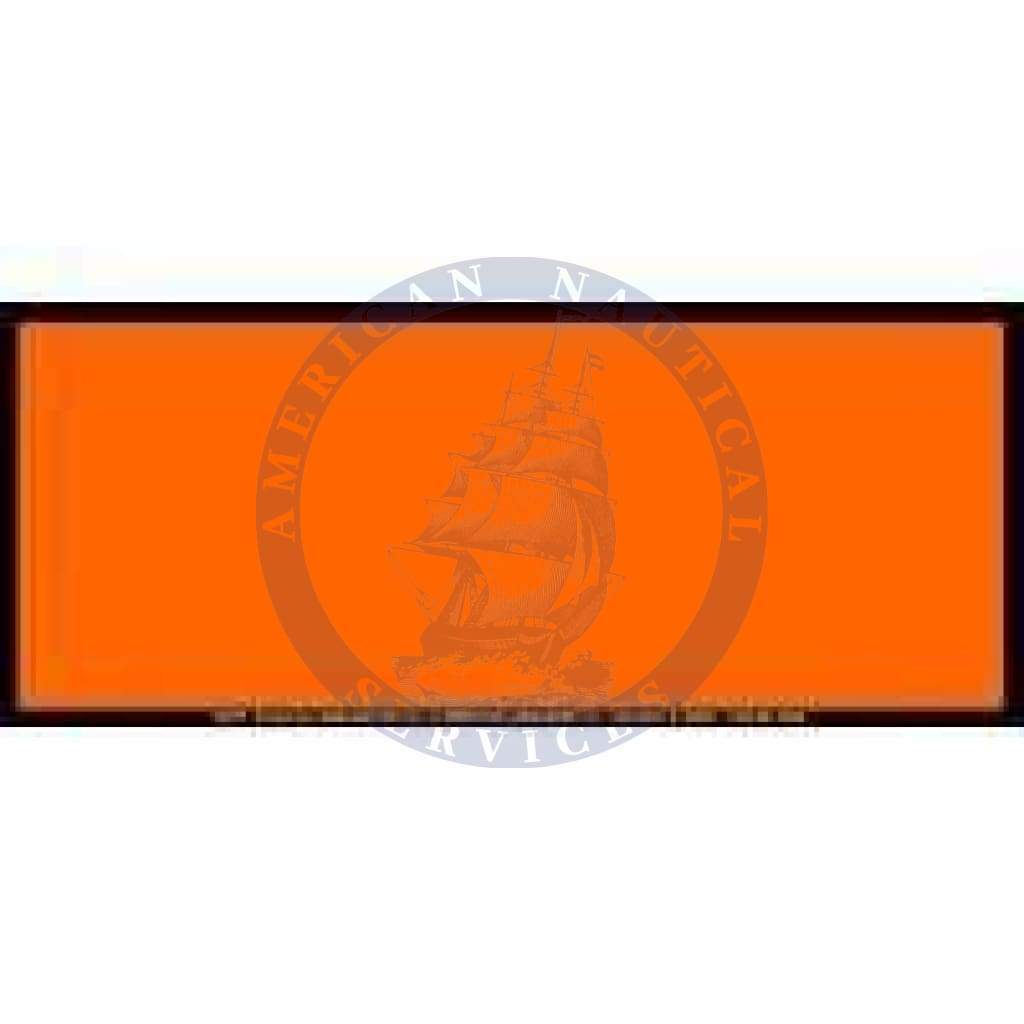 Blank Orange Panel Mark - Amnautical