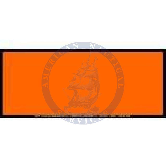 Blank Orange Panel Mark