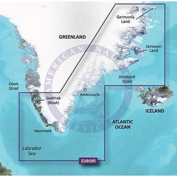 Bluechart G2 microSD™/SD™ card: HEU059R - Greenland East