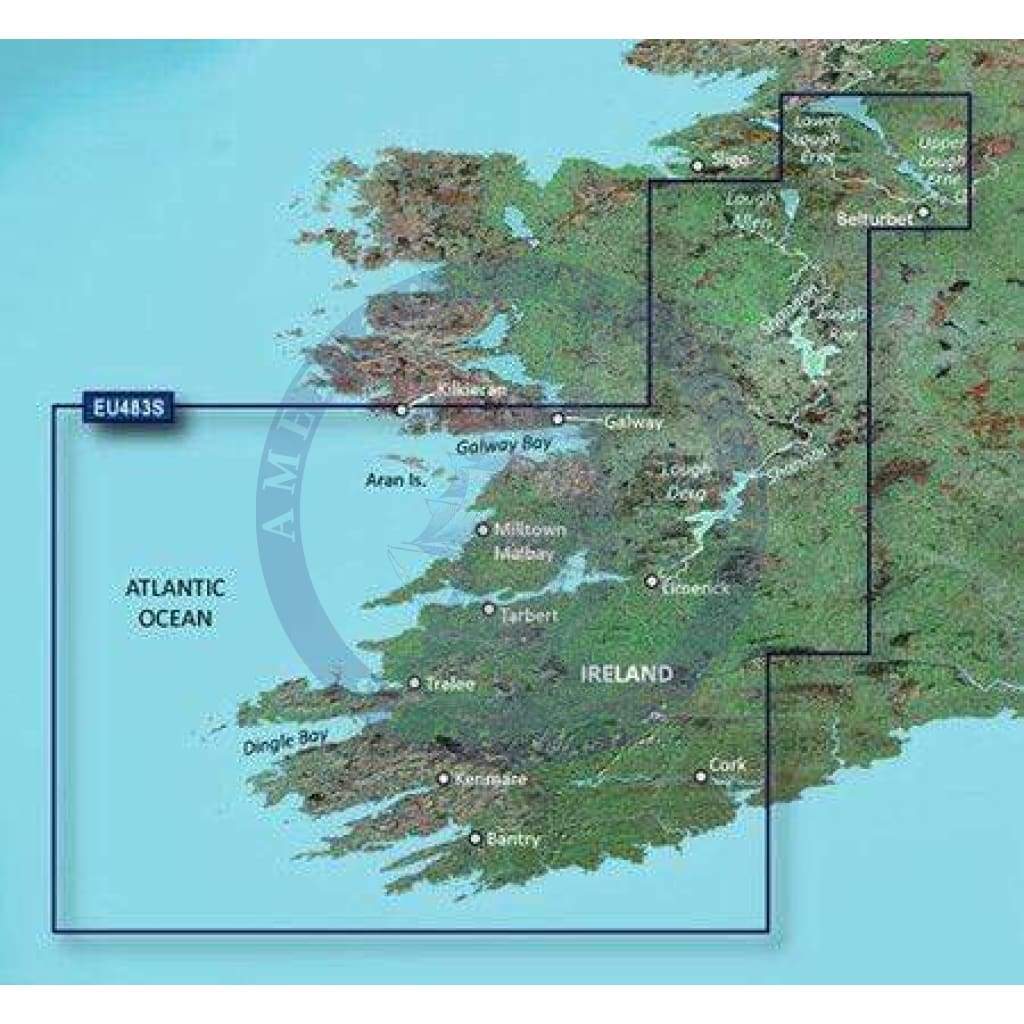 Bluechart G2 microSD™/SD™ card: HEU483S - Galway Bay to Cork