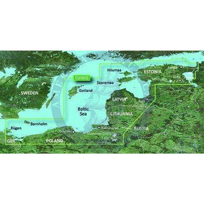 Bluechart G2 microSD™/SD™ card: HEU505S - Baltic Sea, East Coast