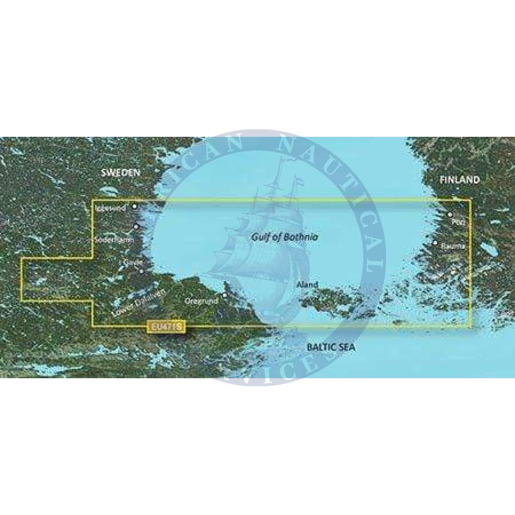 Bluechart G2 microSD™/SD™ card: HXEU471S - Gulf of Bothnia, South