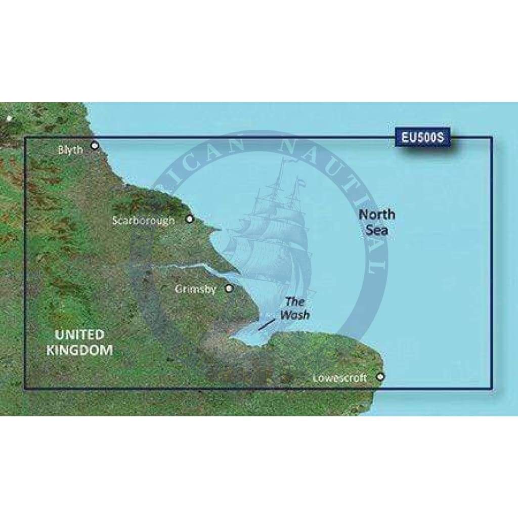 Bluechart G2 Vision microSD™/SD™ card: VEU500S-Blyth to Lowestoft