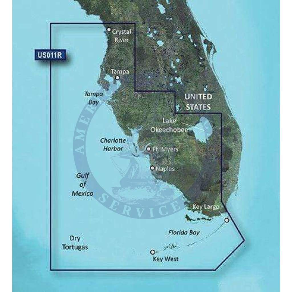 Bluechart G2 Vision microSD™/SD™ card: VUS011R-Southwest Florida