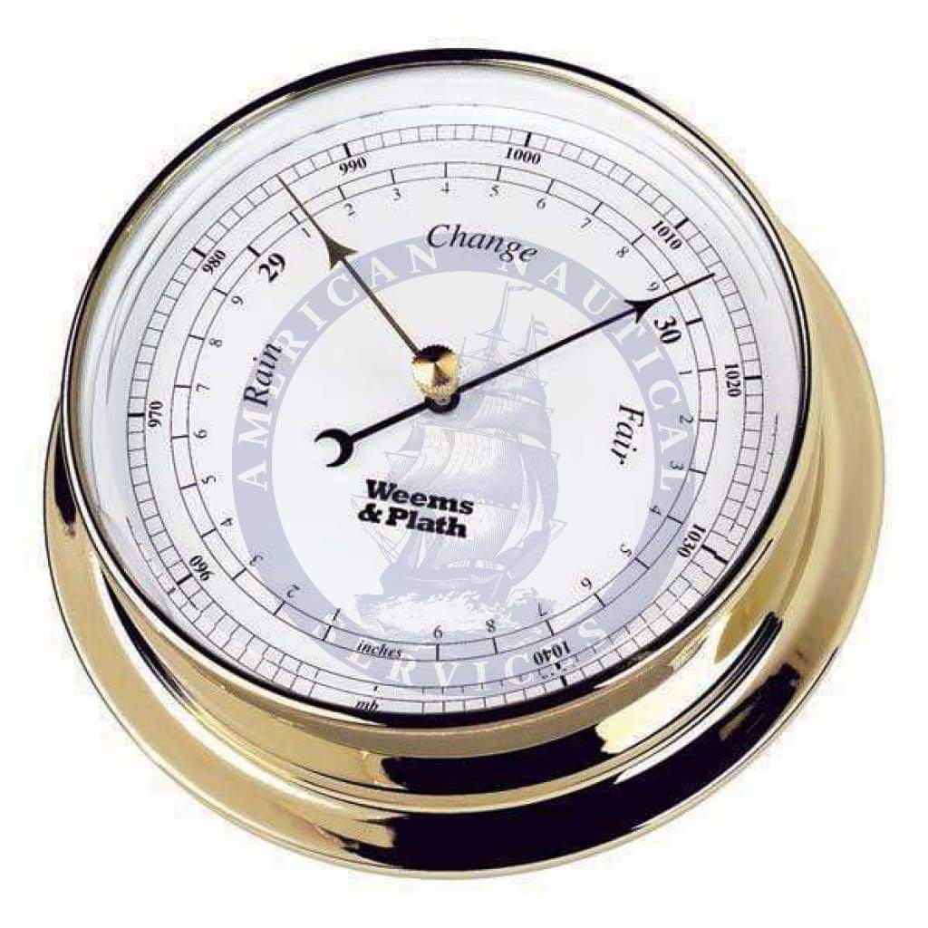 Brass Endurance 125 Barometer (Weems & Plath 530700)