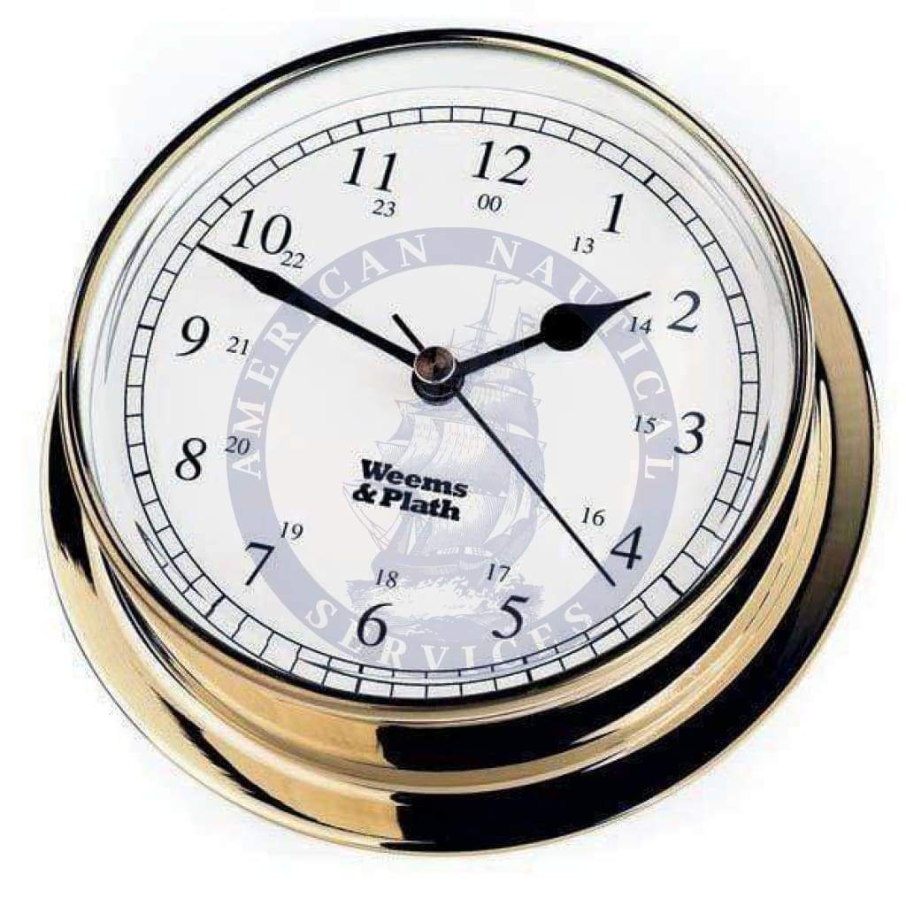 Brass Endurance 125 Clock (Weems & Plath 530500)