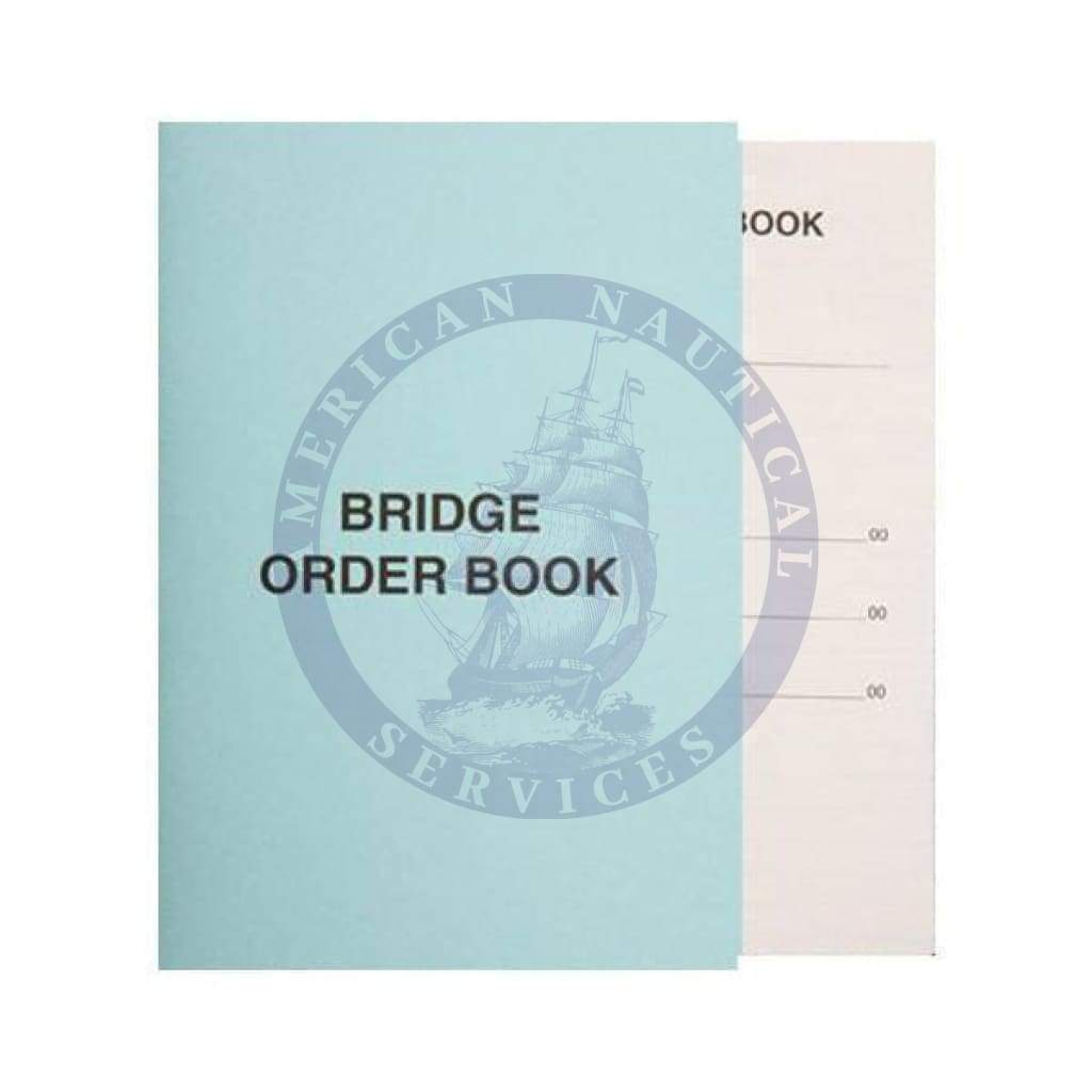 Bridge Order Record Log Book (Night Order)