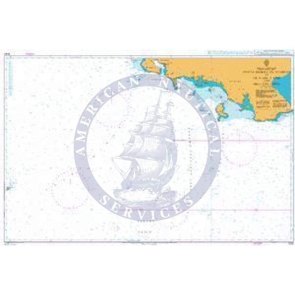 British Admiralty Nautical Chart 1020: Costa Rica and Panama, Pacific Ocean Coast, Punta Morro de Puercos to Isla del Caño and Isla del Coco