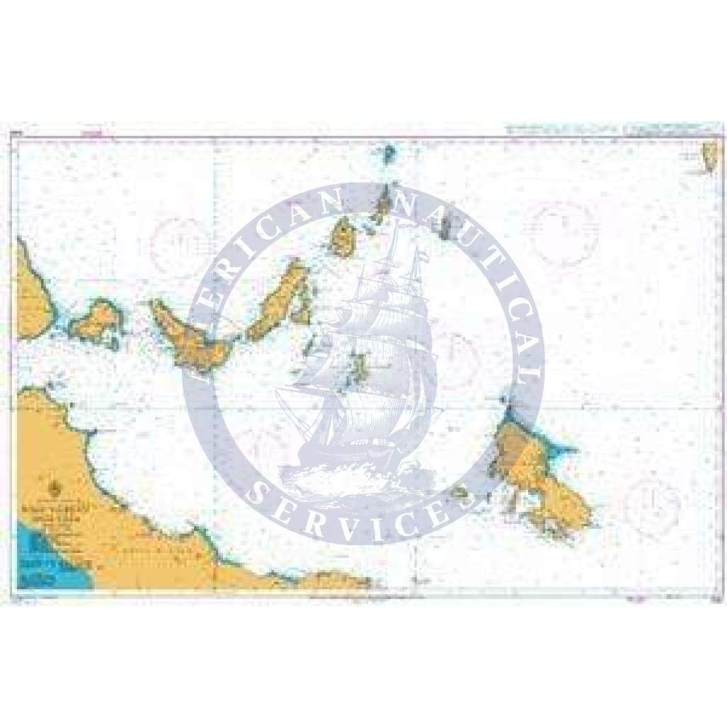 British Admiralty Nautical Chart 1062: Nisoi Voreioi Sporades